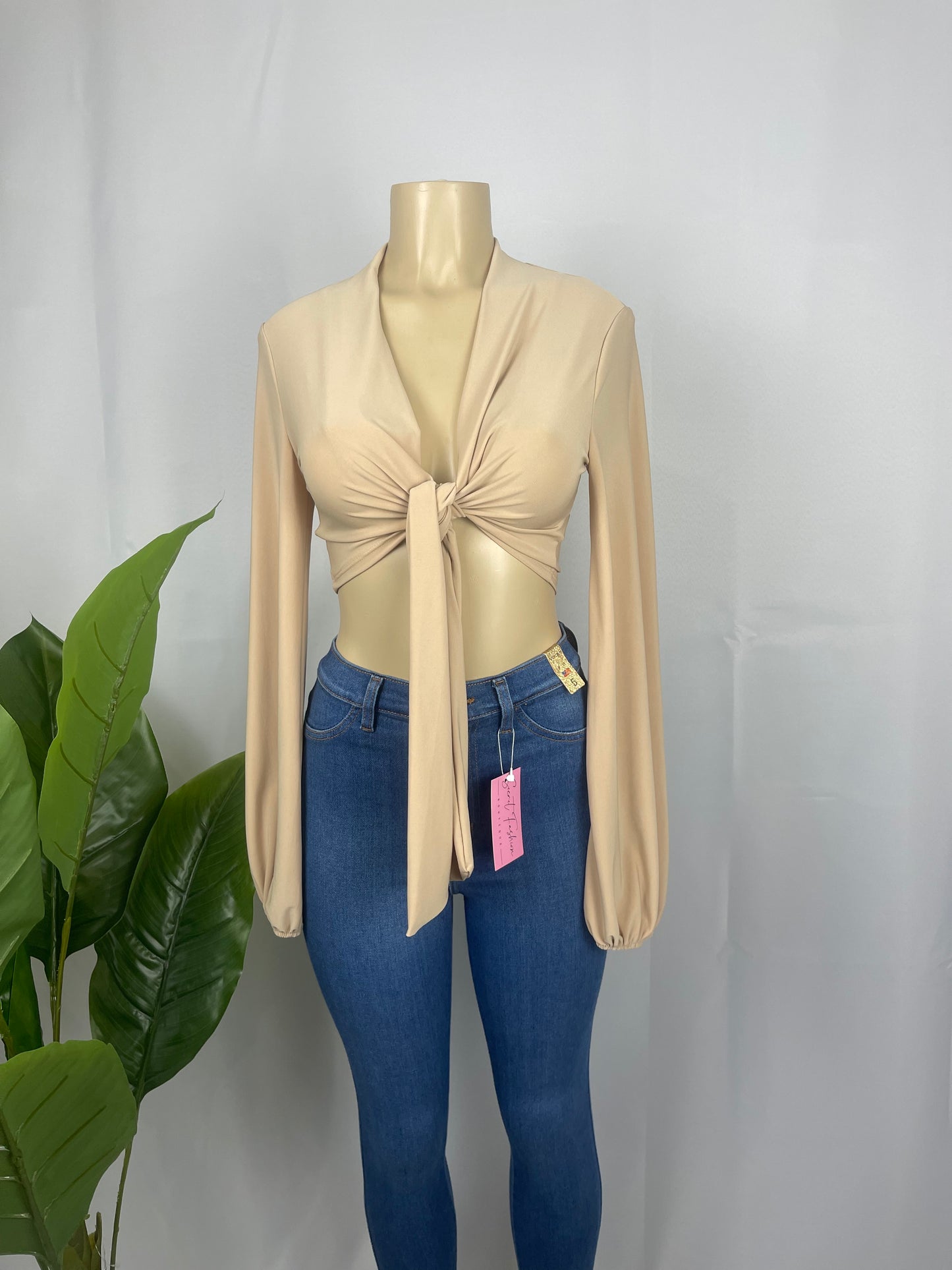 Tammy Front Tie Top