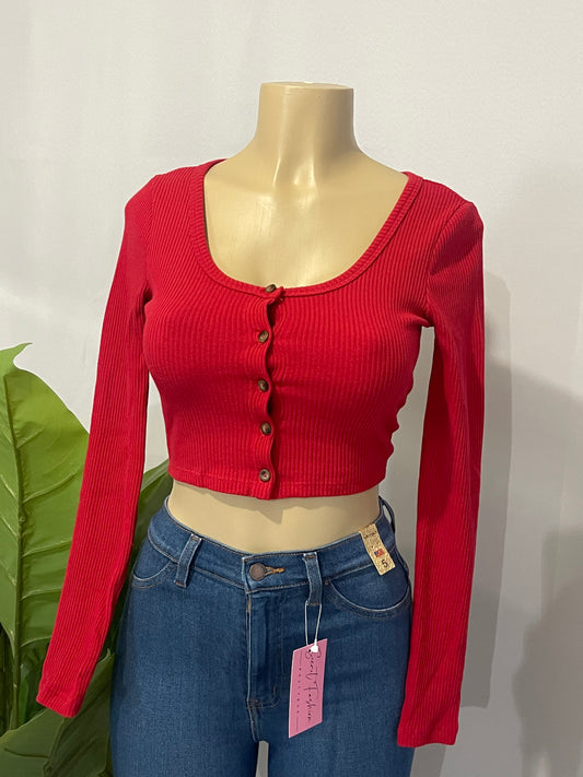 Valerie Button Down Top